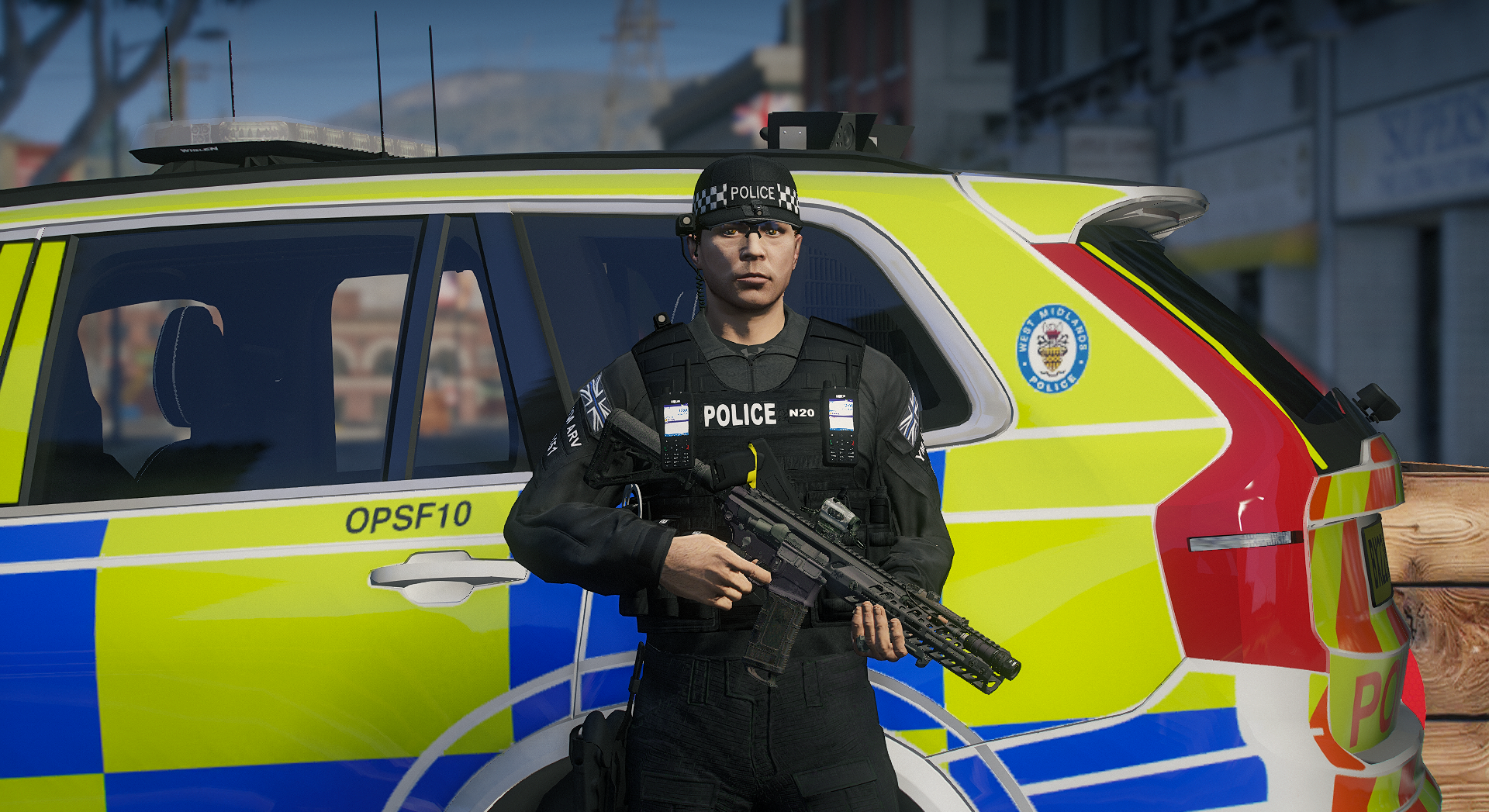 Firearms Operations vehicle
